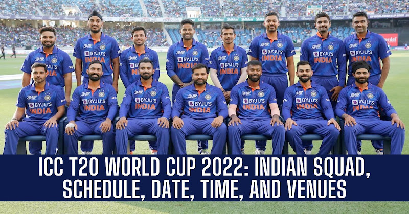 ICC T20 Worlds CUP 2022 Schedule